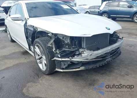 2016 BMW 750I xDrive из США, поврежденный, VIN WBA7F2C56GG416763